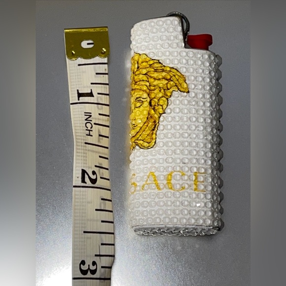 VERSACE Cristal Lighter Case MEDUSA HEAD Small - Picture 8 of 13